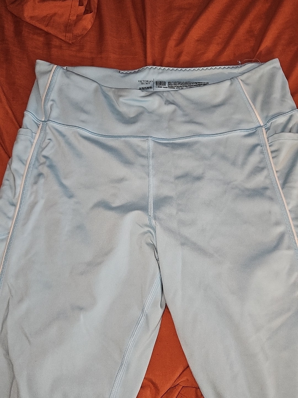 Victoria's Secret Pale Blue Women's Athletic Leggings